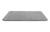 Wenko Badteppich Memory Foam 50 x 80 cm, Grau