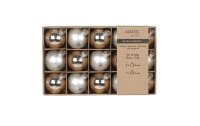 INGES CHRISTMAS DECOR Weihnachtskugel Frosty Silver...