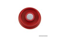 supermagnete Haftmagnet 32,6 x 9 mm rund Rot