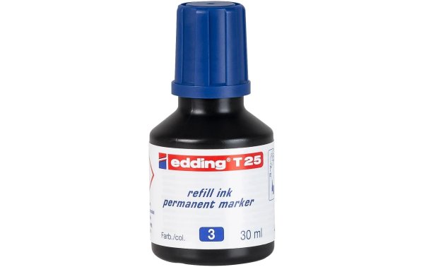 edding Tintenpatrone Permanent Blau