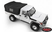 RC4WD Modellbau-Heckaufbau mit Softtop Schwarz