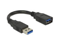 Delock USB 3.0-Verlängerungskabel  USB A - USB A 0.15 m