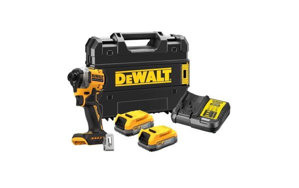 DeWalt Akku-Schlagschrauber 18 V 1/4", 2x 1.7 Ah Akku, Kit