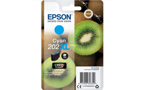 Epson Tinte 202 XL / C13T02H24010 Cyan