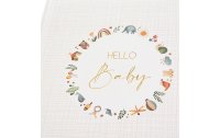 Goldbuch Babyalbum Hello Baby 30 x 31 cm, Weiss