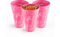 Frats Trinkbecher 300 ml, 3 Stück, Pink