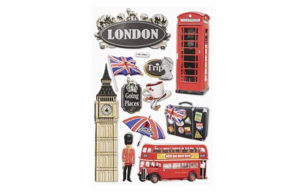 HobbyFun Motivsticker London 1 Blatt