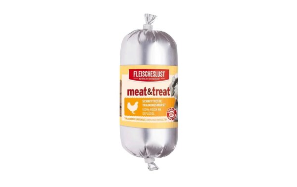 Fleischeslust Leckerli Meat & Treat Singleshot Geflügel, 80 g