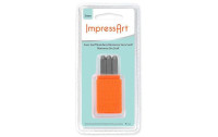 ImpressArt Prägestempel Set 3 mm Zahlen 1-9, 9 Stück