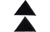 Prym Applikation Dreiecke, Schwarz, 2 Stück