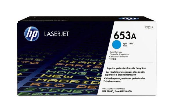 HP Toner 653A (CF321A) Cyan