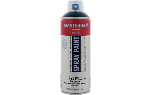 Amsterdam Acrylspray  623 Saftgruen halbdeckend, 400 ml