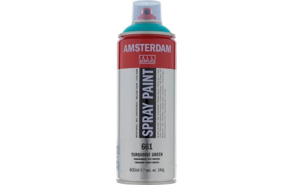 Amsterdam Acrylspray  661 Türkisgrün deckend, 400 ml