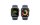 Apple Watch Series 9 41 mm Alu Silber Sport Sturmblau S/M