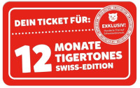 Tigermedia tigertones – Ticket Swiss Edition 12 Monate
