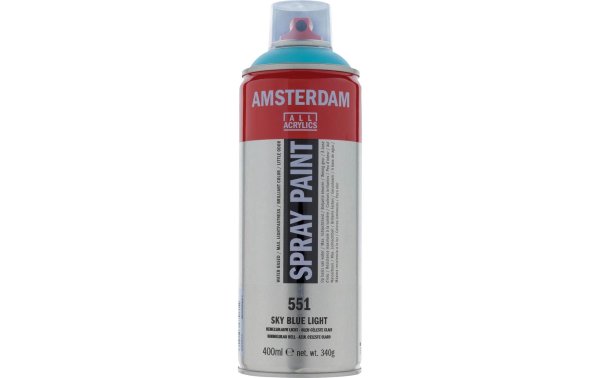 Amsterdam Acrylspray  551 Himmelblau hell deckend, 400 ml