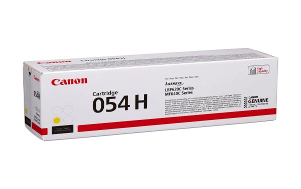 Canon Toner 054 H Yellow