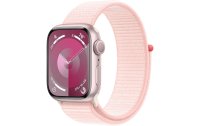 Apple Watch Series 9 41 mm Alu Pink Loop Hellrosa