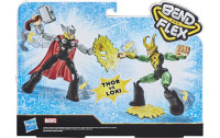 MARVEL Avengers Bend and Flex Thor gegen Loki