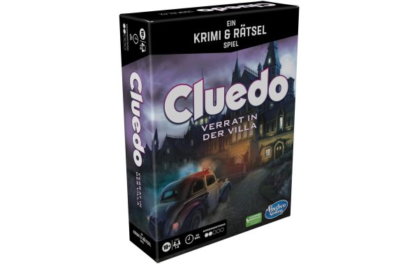 Hasbro Gaming Familienspiel Cluedo: Verrat in der Villa -DE-