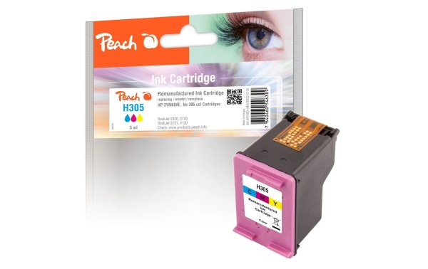 Peach Tinte HP Nr. 305 /  3YM60AE Cyan/Magenta/Yellow