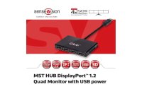 Club 3D Adapter CSV-6400 MST Hub DP1.2 DisplayPort -...