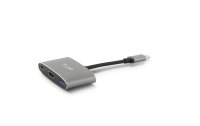 LMP Multiadapter USB-C - HDMI USB 3.0 Spacegrau