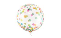 Partydeco Folienballon Mehrfarbig/Transparent, mit...
