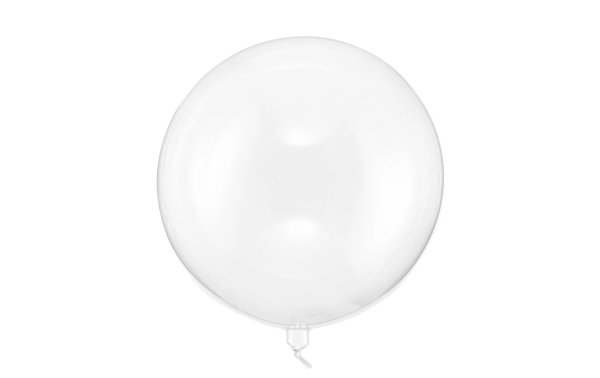 Partydeco Folienballon Transparent, befüllbar