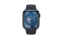 Apple Watch Series 9 45 mm Alu Mitternacht Sport S/M