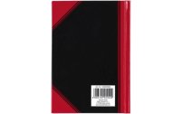 Bantex Notizbuch Bantex A6 96 Seiten, Schwarz/Rot