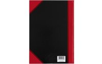 Bantex Notizbuch Bantex A4 96 Seiten, Schwarz/Rot