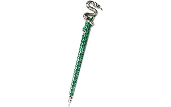 Noble Collection  Hogwarts Slytherin Stift Grün