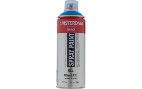 Amsterdam Acrylspray  564 Brillantblau deckend, 400 ml