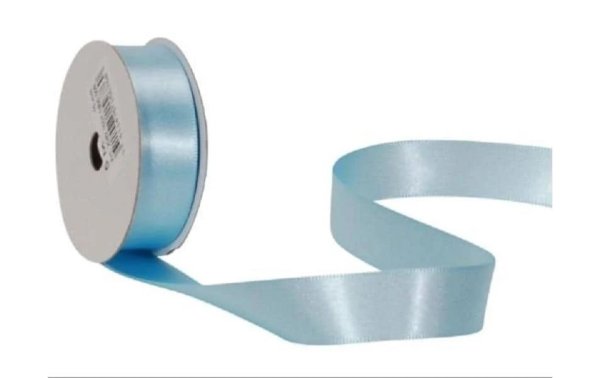 Spyk Satinband 16 mm x 5 m, Hellblau