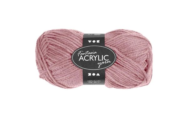 Creativ Company Wolle Acryl 50 g Rosa