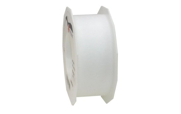 Pattberg Textilband Verona Tüll 4 cm x 50 m, Weiss