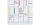 Franken Datumsstreifen Selbstklebend 14 cm x 42 cm, Transparent