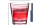 Leonardo Trinkglas Vario Struttura 250 ml, 6 Stück, Rot