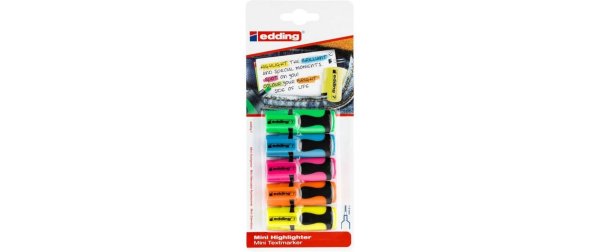 edding Textmarker Mini Assortiert