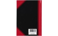 Bantex Notizbuch Bantex A6 96 Seiten, Schwarz/Rot