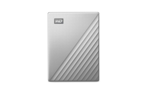 Western Digital Externe Festplatte My Passport Ultra for Mac 4 TB, Silber