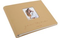 Goldbuch Foto-Gästebuch you & me 29 x 23 cm, 50 Seiten, Braun