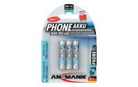 Ansmann Akku 3x AAA 800 mAh für DECT-Phones