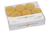 Herzog Kerzen AG Teelichter Bienenwachs Ø 4 cm, 9...