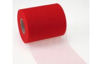 Pattberg Textilband Verona Tüll 11.2 cm x 50 m, Rot