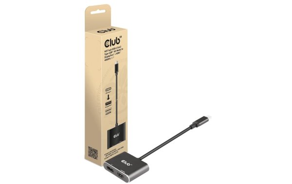 Club 3D Adapterkabel CSV-1552 MST Hub USB Type-C - DisplayPort/HDMI