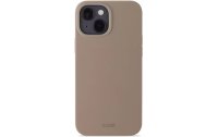Holdit Back Cover Silicone iPhone 15 Mocha Brown