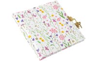 Goldbuch Tagebuch Meadow Miracles Weiss 96 Seiten, 16.5 x 16.5 cm