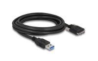 Delock USB 3.0-Kabel USB A - Micro-USB B 3 m